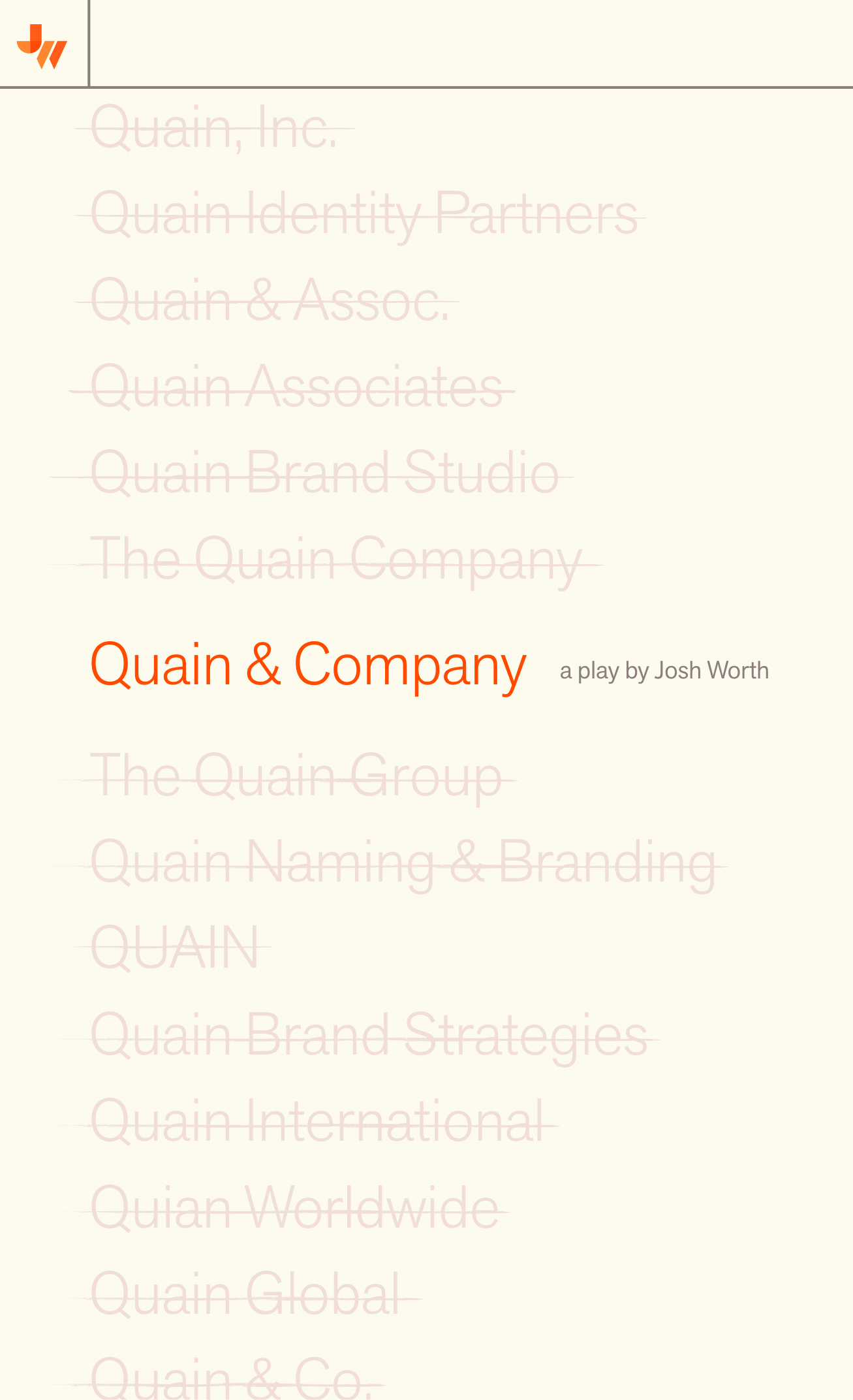 Quain & Company cover